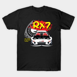 Mazda RX7 Rotary Racing Tee T-Shirt